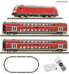 Fleischmann 5170006 - N - Digital Start Set Personenzug Diesellok BR 245, DB AG, Ep. VI - DC-Digital